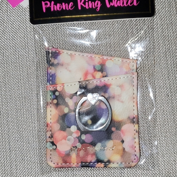 Betsey Johnson stick on phone ring wallet. NWT - Picture 6 of 6